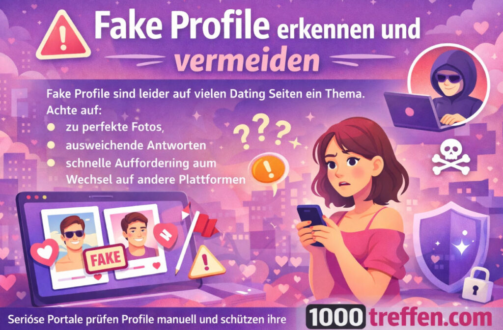 Fake Profile erkennen und vermeiden