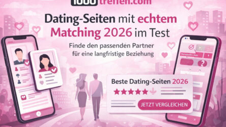 Dating-Seiten mit echtem Matching 2026 im Test: Welche Plattform passt wirklich zu dir?