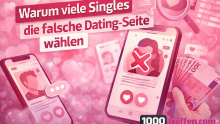 Warum viele Singles die falsche Dating-Seite wählen und wie du es besser machst